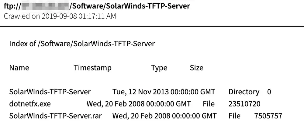 Evidence of SolarWinds Vulnerabilities on the Darknet